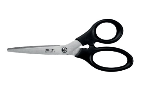 LEITZ Schere schwarz 18,5 cm