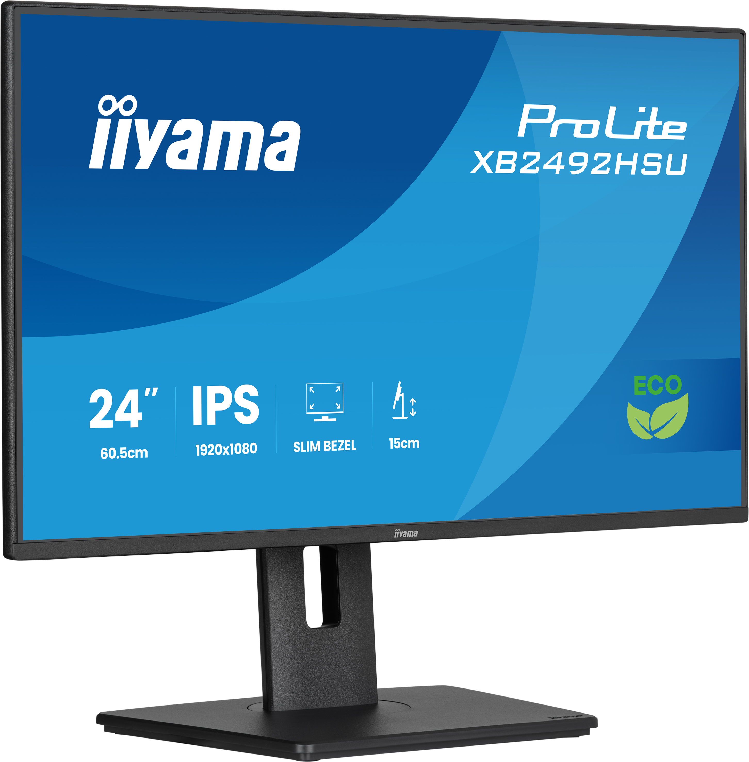 IIYAMA 60.5cm (24) XB2492HSU-B1 16:10 HDMI+DP+2xUSB IPS