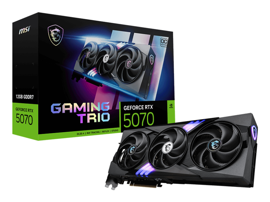 GeForce RTX 5070 12G GAMING TRIO OC, Grafikkarte