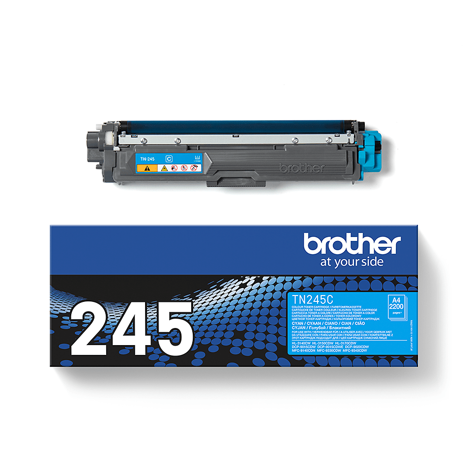 TN-245C TONER CARTRIDGE CYAN F. HL-3140/3150/3170 F.2200 P