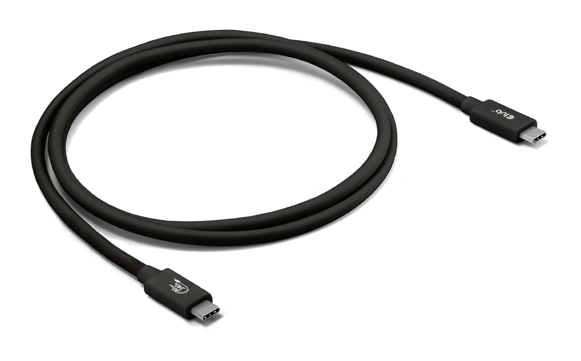 Club3D Kabel USB-C 80Gbps zertifi. PD240W/8K240Hz 1,2m St/St retail