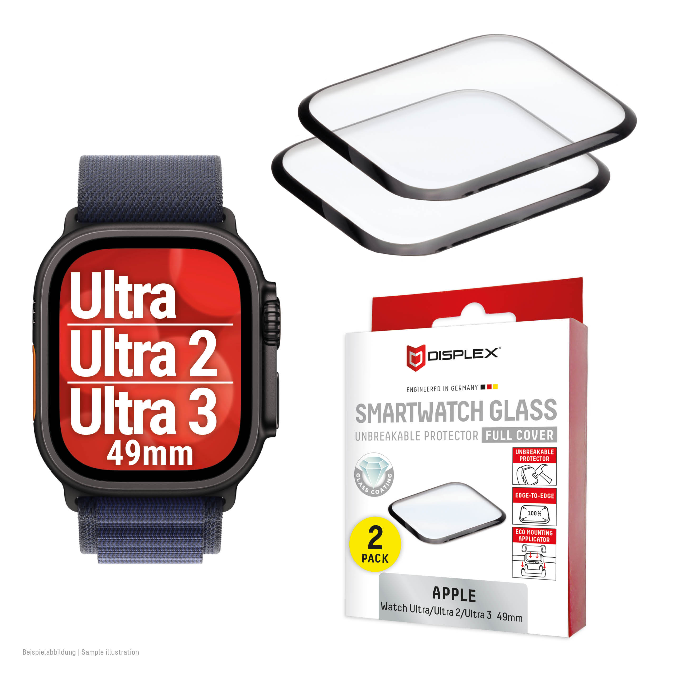 DISPLEX WATCH GLASS FC APPLE WATCH ULTRA(2) 49MM