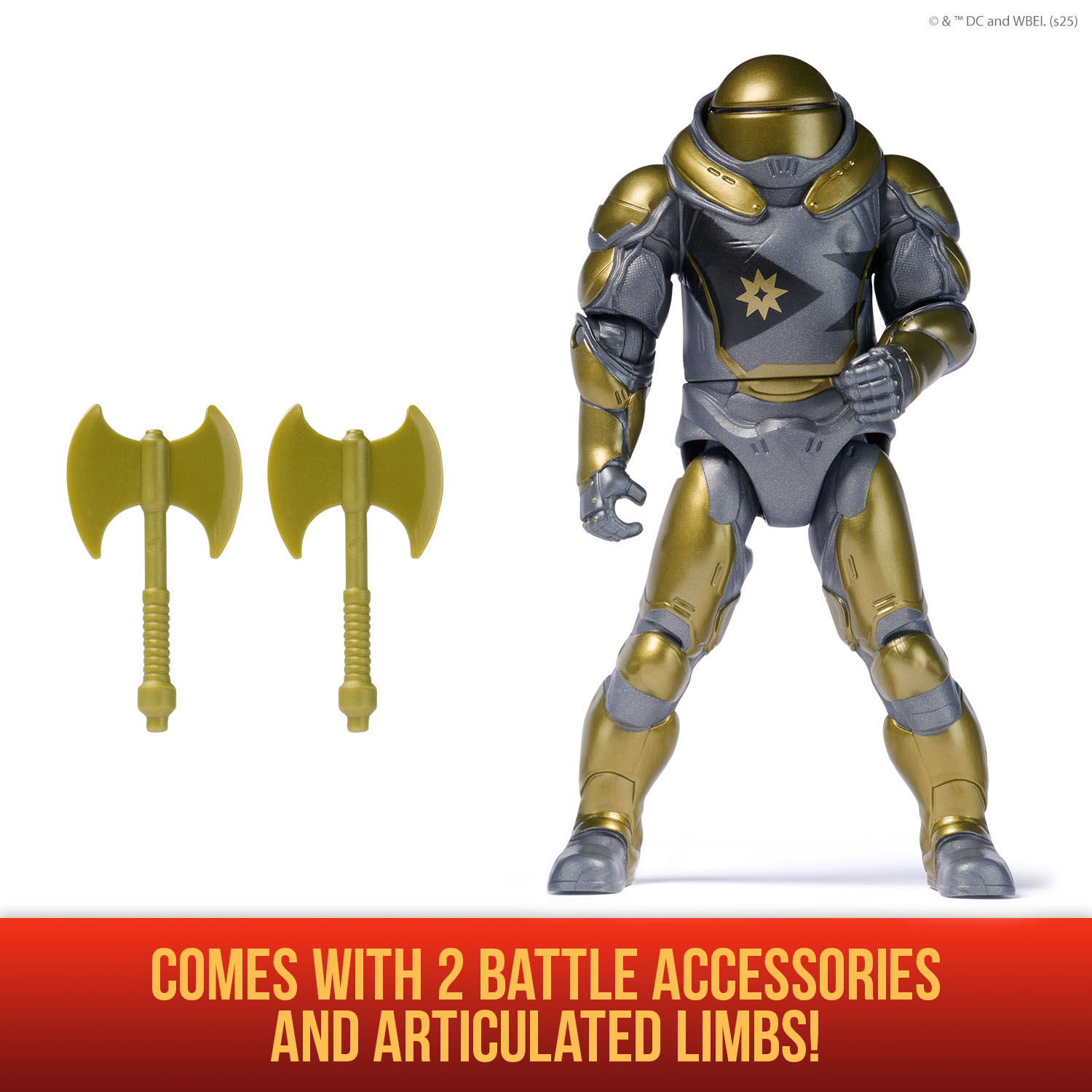 Superman - 15 cm The Hammer Deluxe Action-Figur, Spielfigur