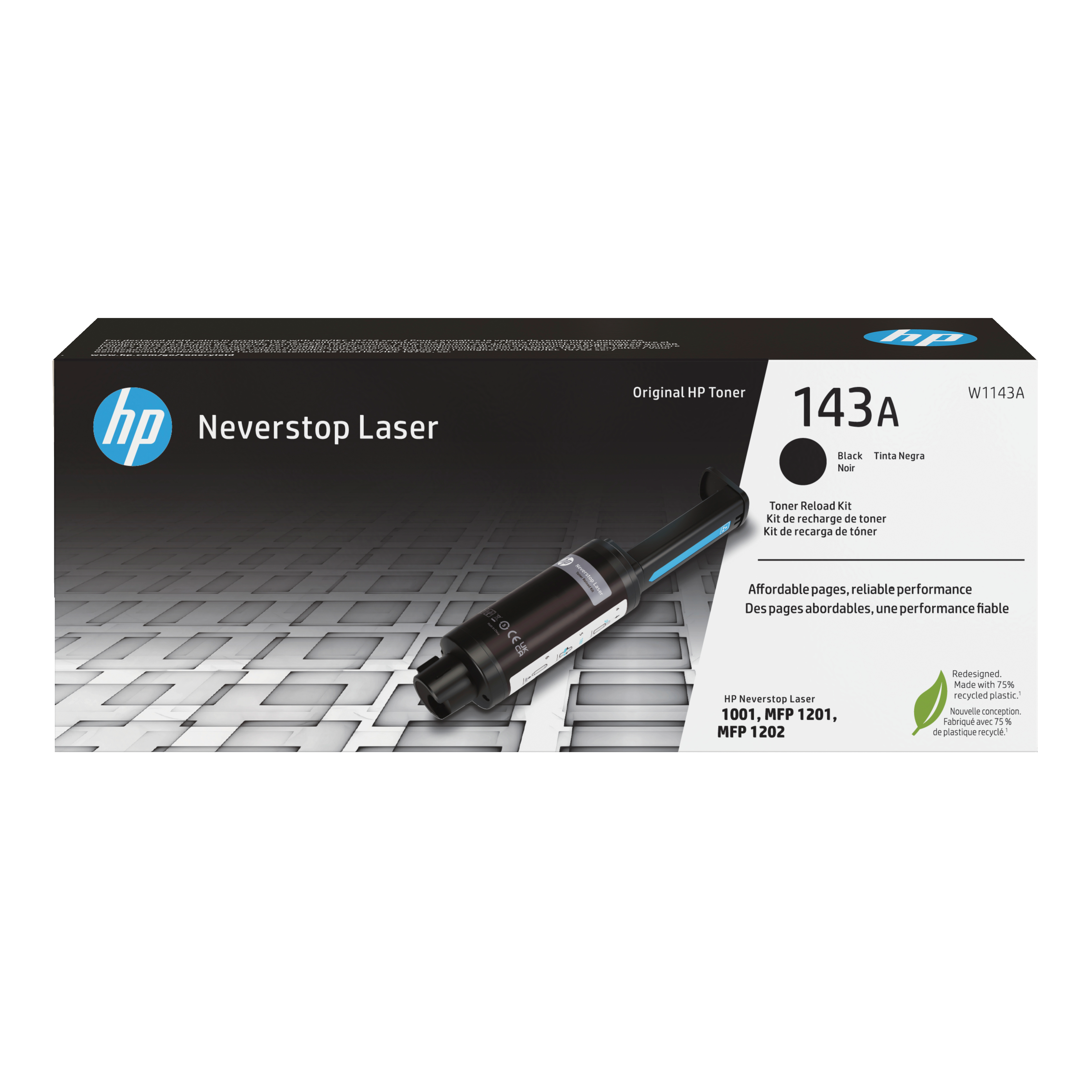 HP 143A (W1143A) schwarz Tonerkartusche