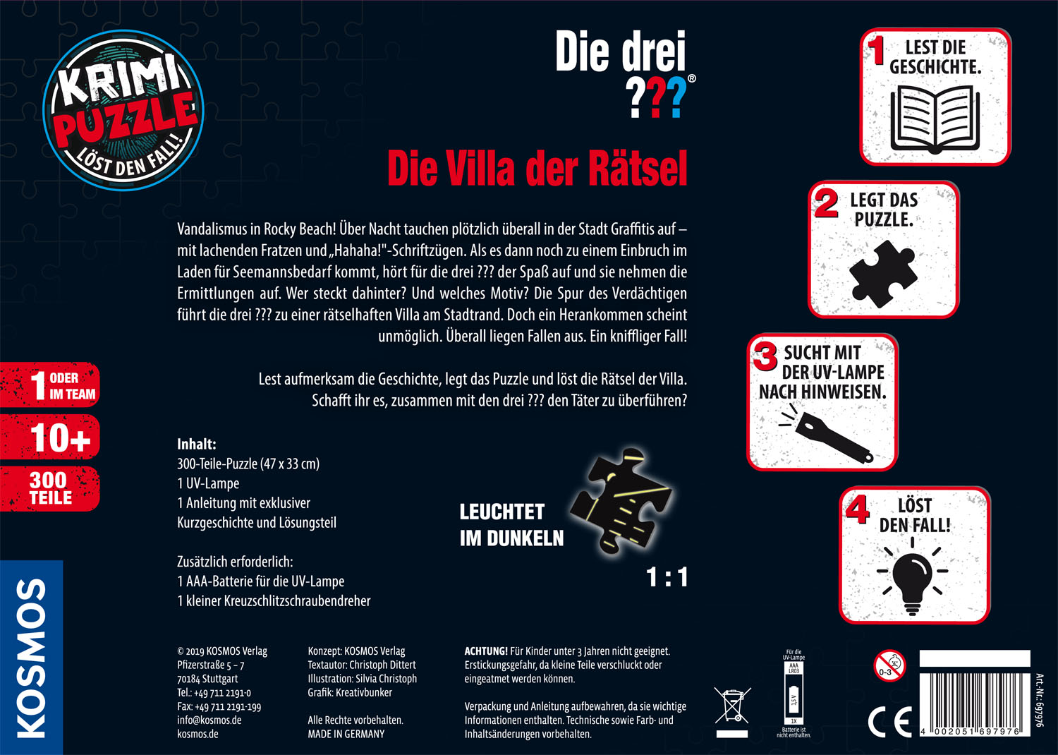 Krimipuzzle ??? - Die Villa der Rätsel