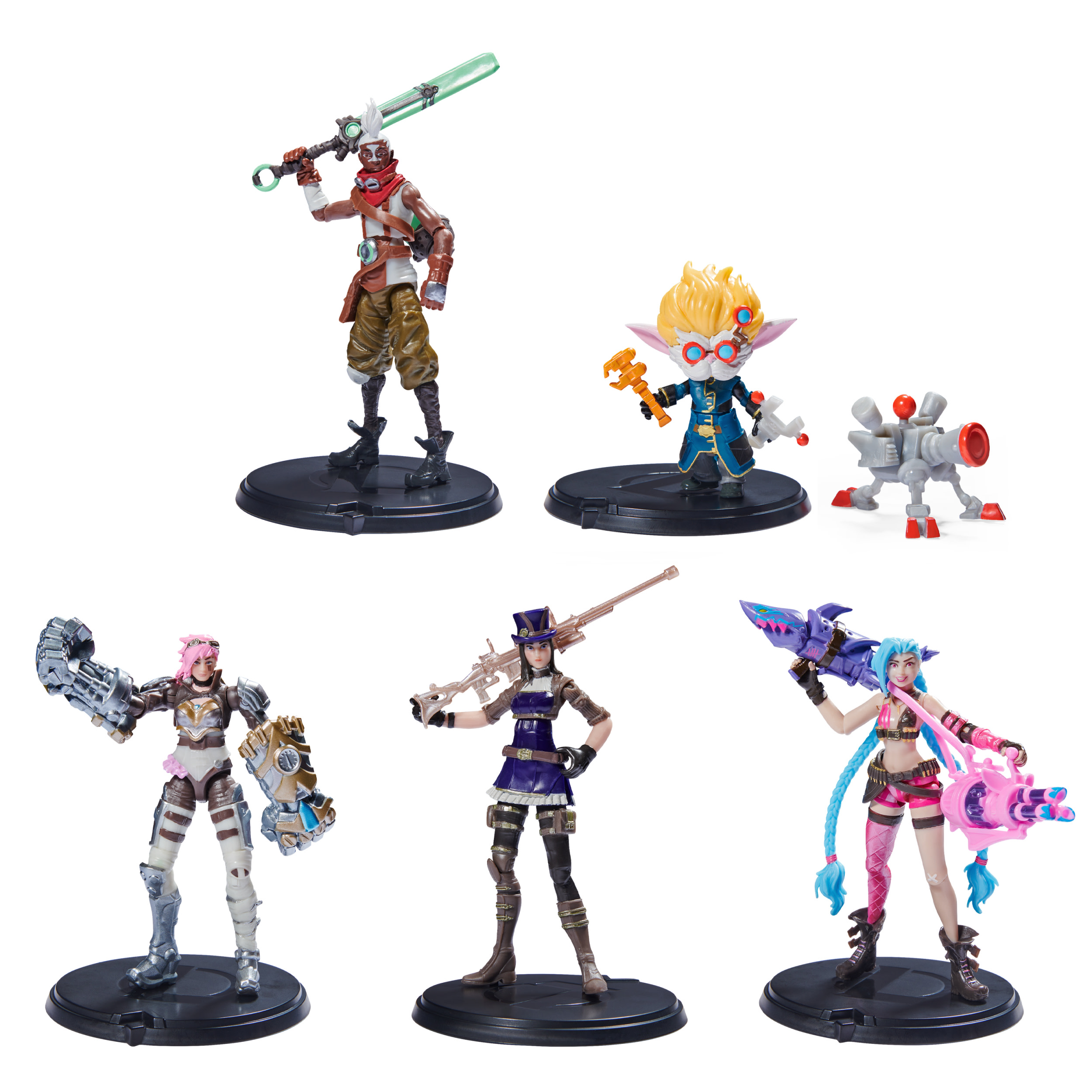 League of Legends - 10cm Actionfiguren 5er Pack , Spielfigur
