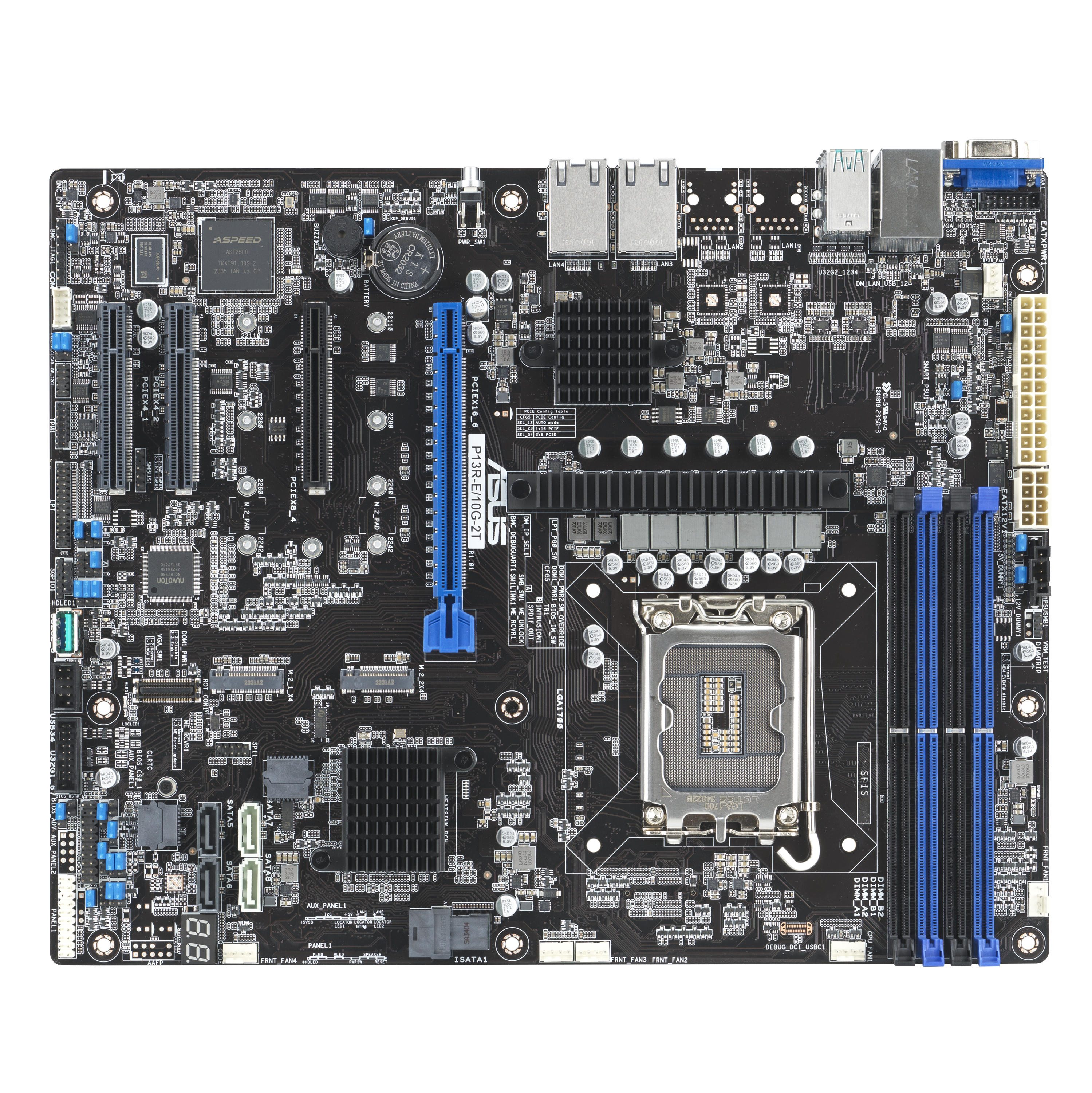 ASUS P13R-E/10G-2T ATX 1x LGA 1700 DDR5 2x10G ASMB11