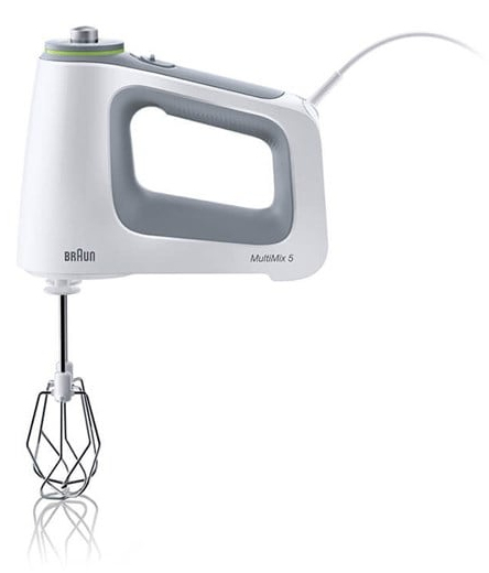 Braun MultiMix Handmixer HM 5137, 750 Watt - Weiß