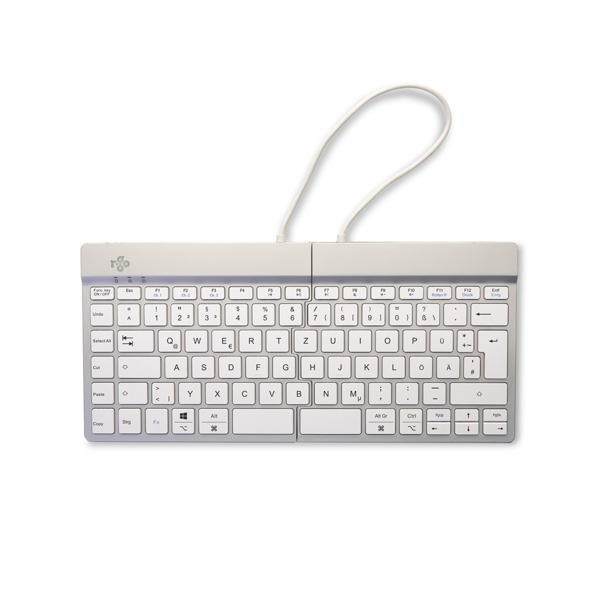 R-GO SPLIT BREAK ERGONOMIC KEYBOARD QWERTZ (DE) BLUETOOTH W