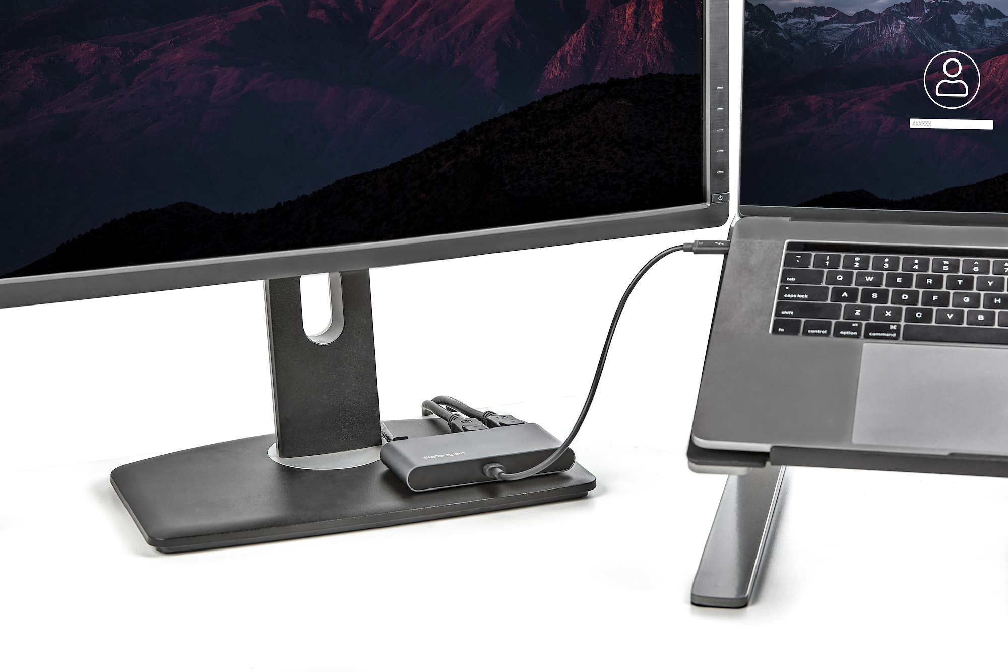 STARTECH.COM Thunderbolt 3 Mini Dock - Tragbare TB3-Dockingstation mit dual Monitoren und DP 4K 60Hz - GbE - Mac/Windows