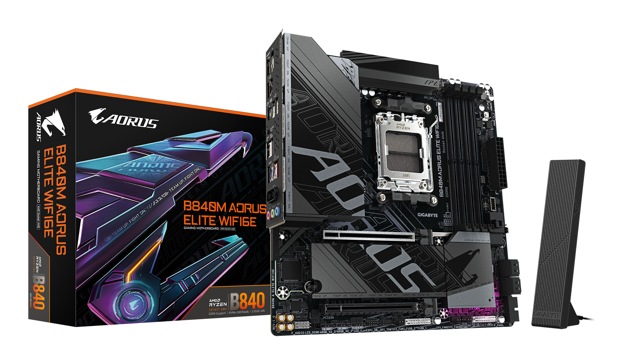 B840M AORUS ELITE WIFI6E, Mainboard
