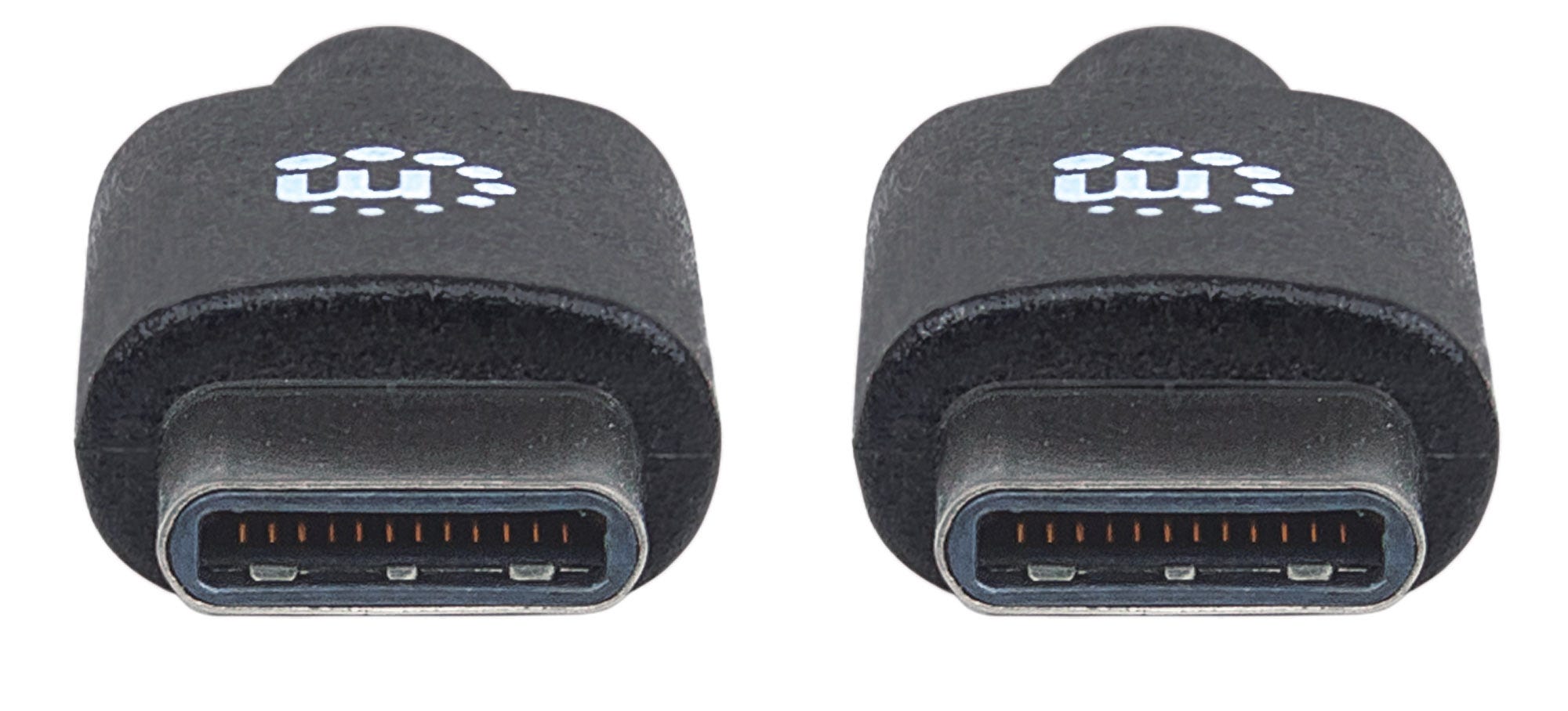 MANHATTAN USB 2.0 Typ C-Kabel C-Stecker/C-Stecker 2m schwarz