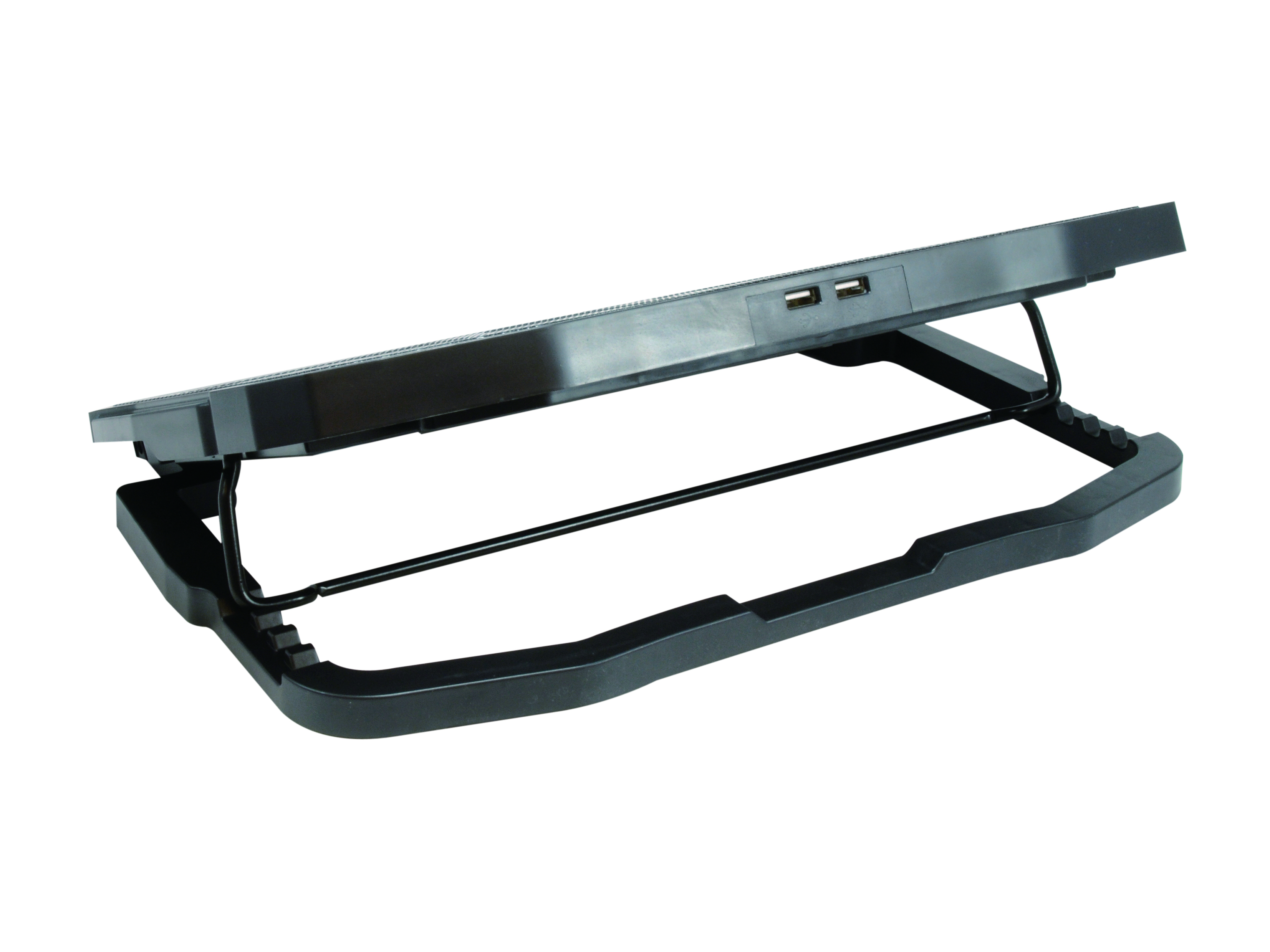 CONCEPTRONIC 2-Fan USB-A2.0 Laptop-Kühlpad 7Kg ERGO 17 sw