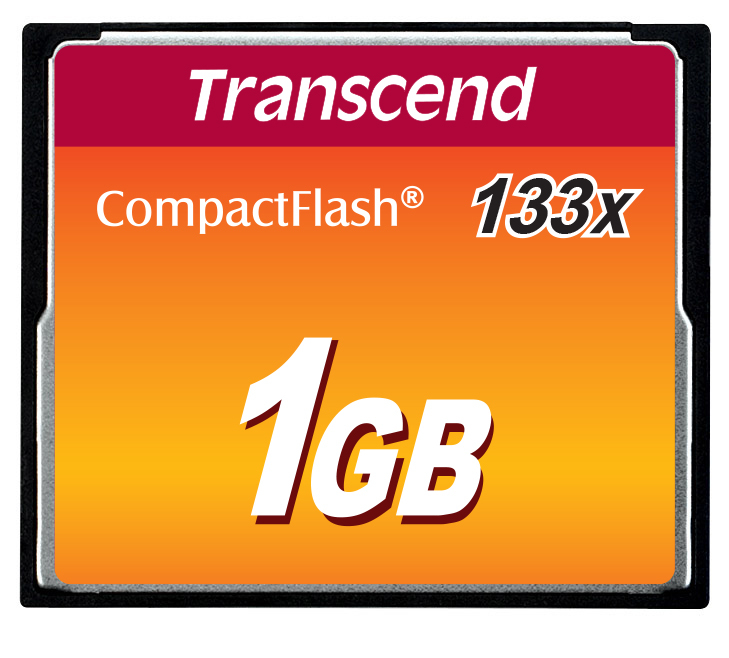 COMPACT FLASH CARD 1GB 133X SPEED