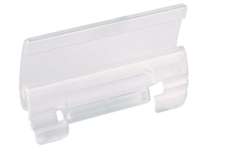 LEITZ Vollsichtreiter transparent, 50 St.