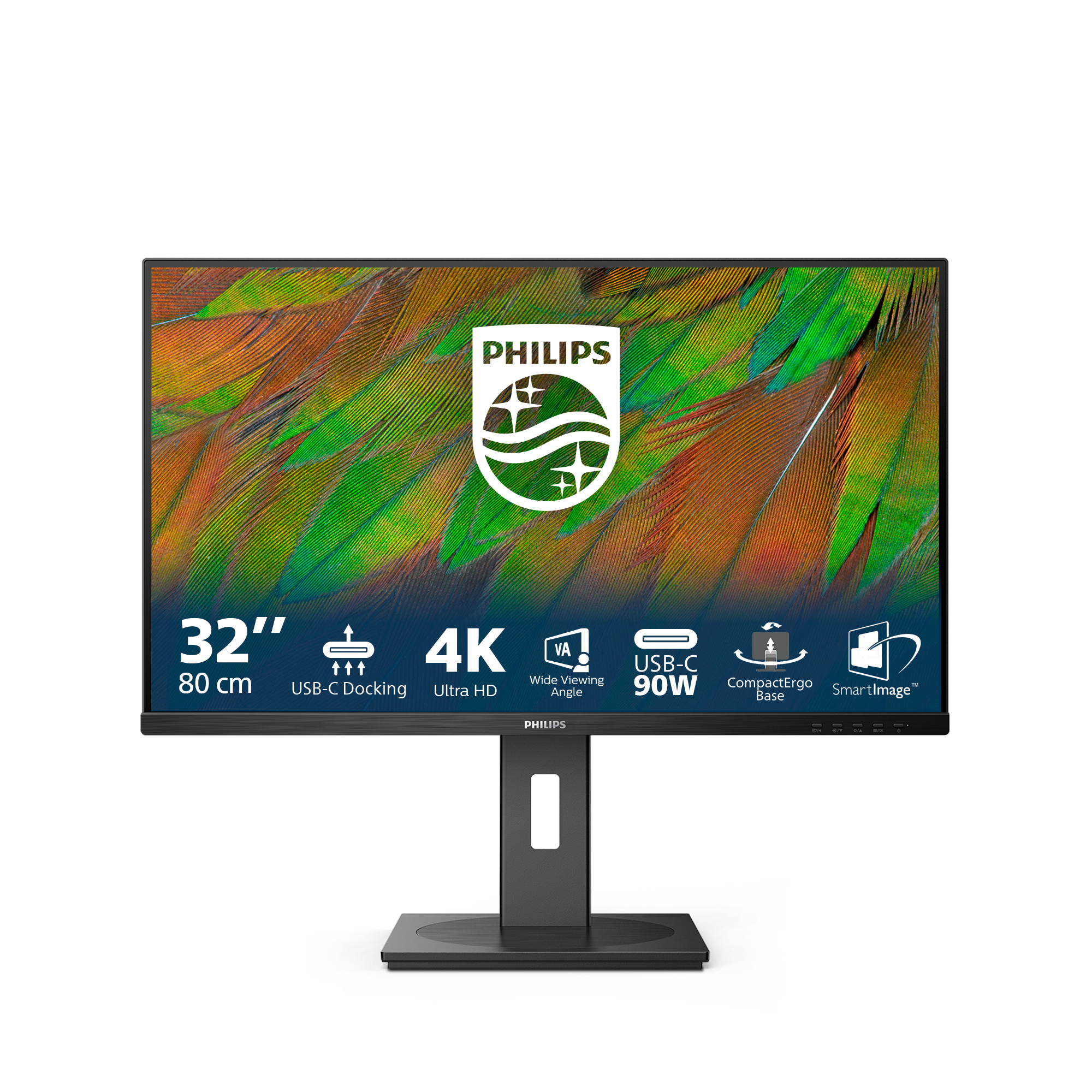 Philips 80,0cm (31,5) 32B1U3900 16:09 HDMI+DP+USB-C black