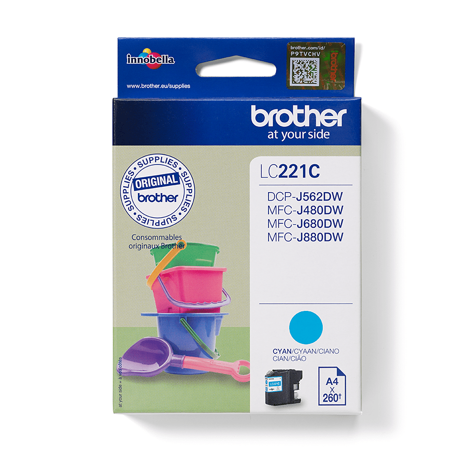 INK CARTRIDGE CYAN 260 PAGES FOR MFC-J880DW