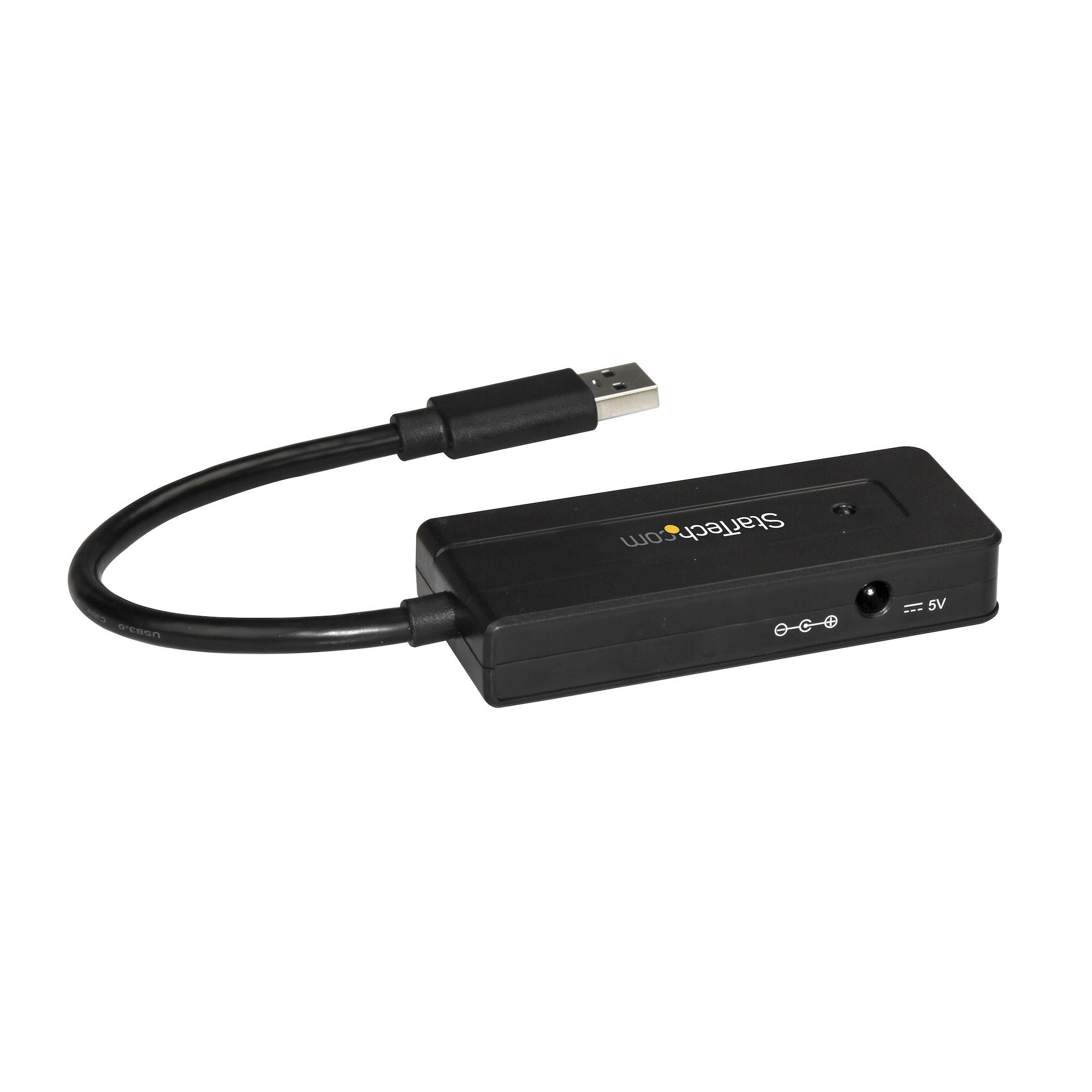 STARTECH.COM USB 3.0 Hub 4 Port - mit Ladeanschluss - inkl. Netzteil - USB Port Erweiterung - USB Splitter