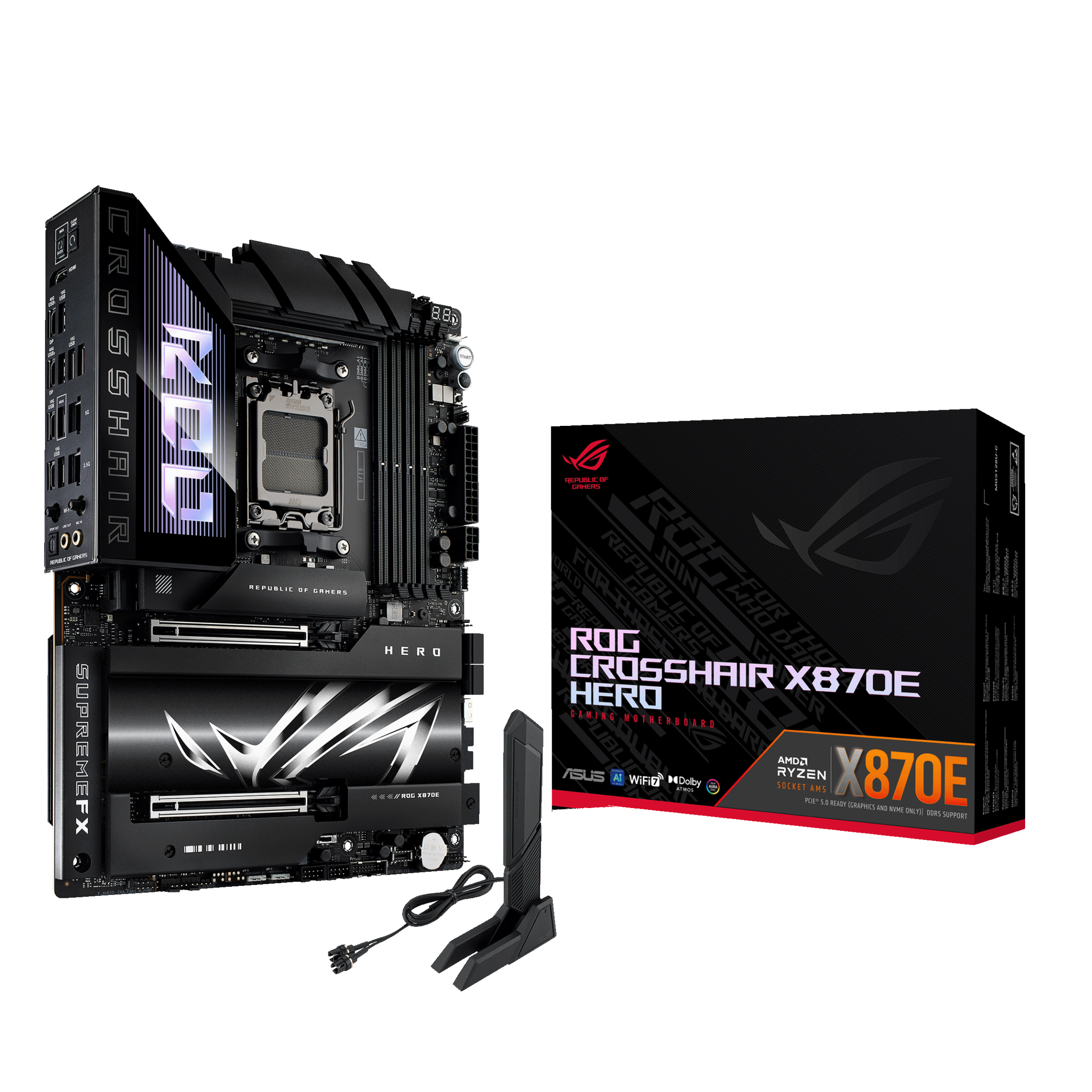 ROG CROSSHAIR X870E HERO, Mainboard
