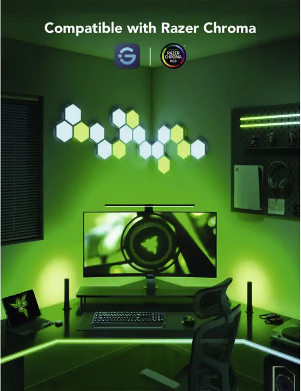PC Monitor Pro Kit (für 27-34" Monitor), LED-Leuchte