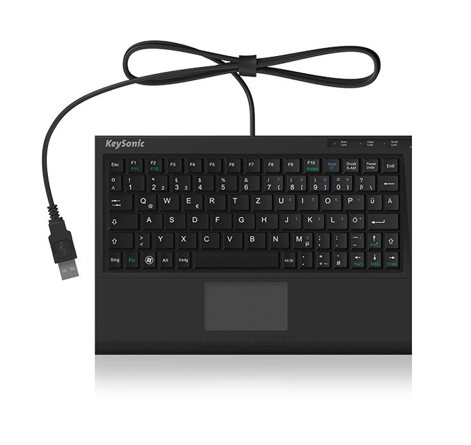 KeySonic Super-Mini-TAS, Smart-Touchpad, BK, ACK-3410 (US)