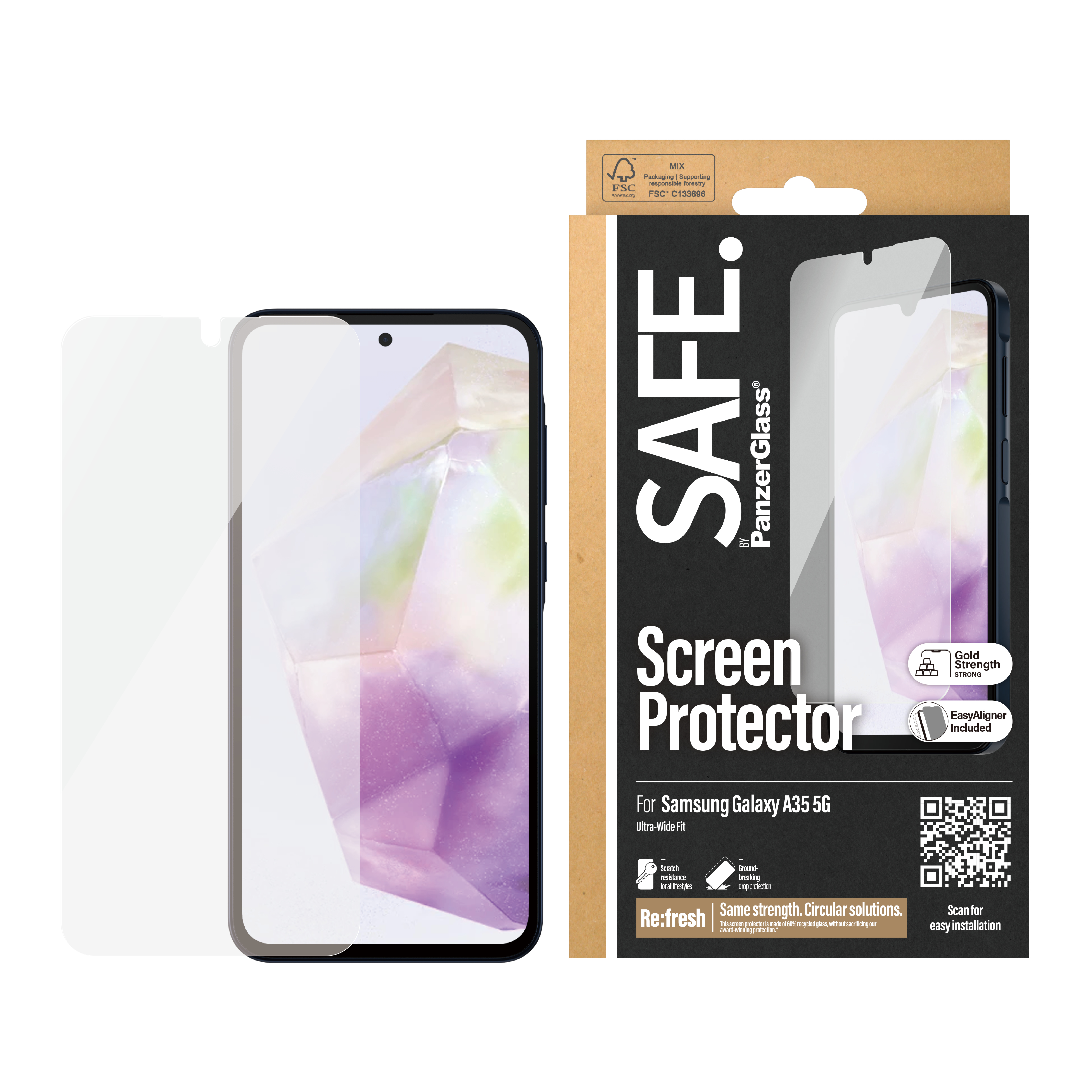 SAFE BY SCREEN PROTECTOR SAMSUNG GALAXY NEW A34 5G ULTRA-