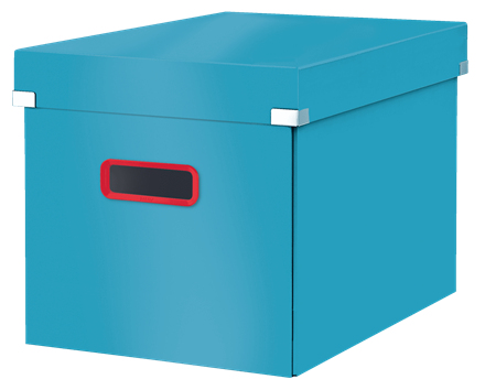 LEITZ Click & Store Cosy Aufbewahrungsbox 32,5 l blau 32,0 x 36,0 x 31,0 cm, 1 St.