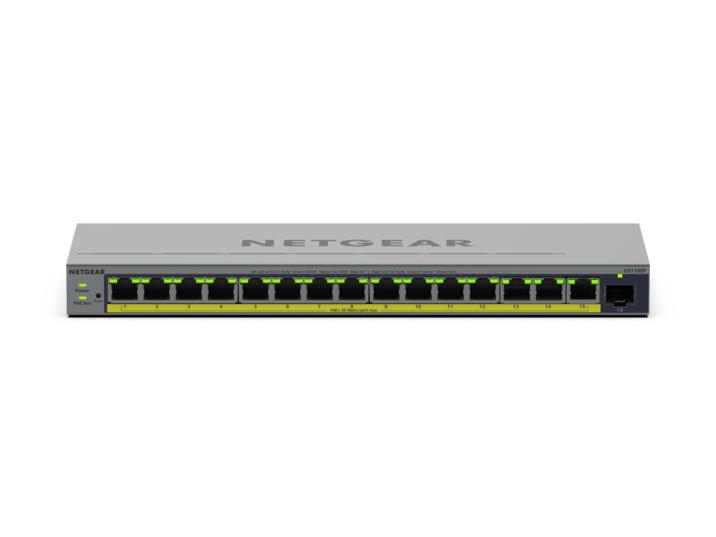 16-PORT POE+ 1G PLUS SWITCH 1XSFP PORT 180W