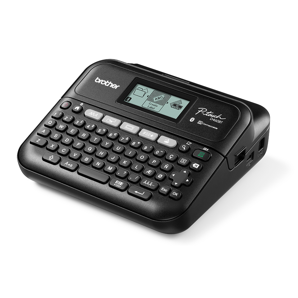 brother P-touch D460BTVP Beschriftungsgerät schwarz