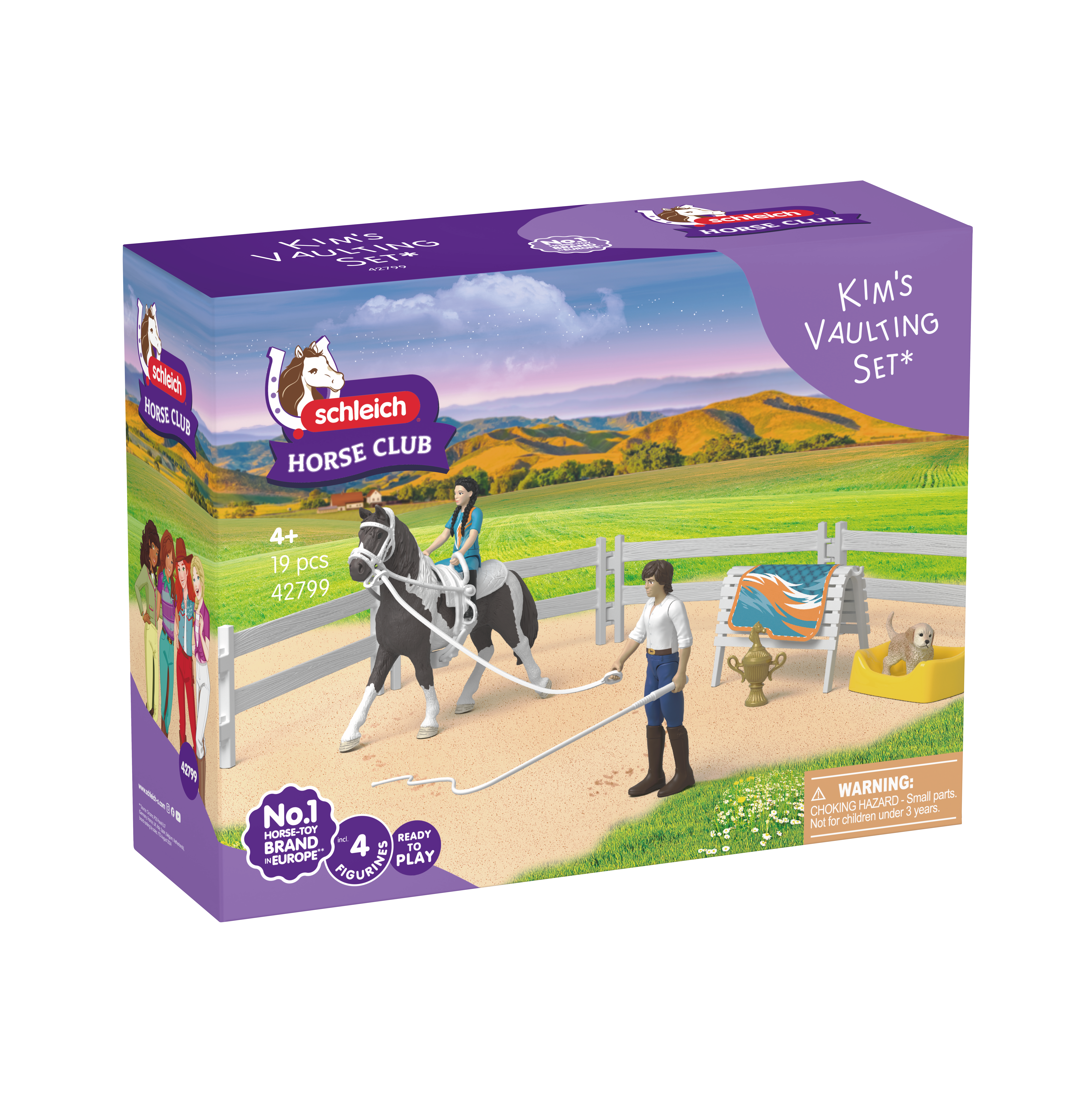 Horse Club Kim''s Voltigier Set, Spielfigur