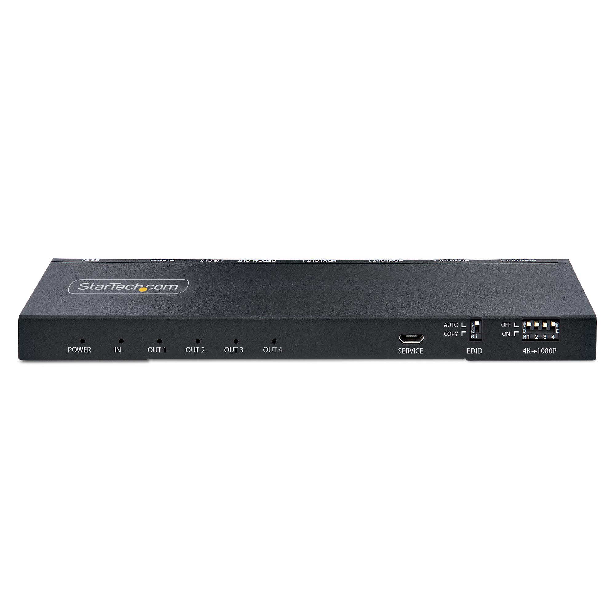 4-PORT HDMI SPLITTER 4K 60HZ .