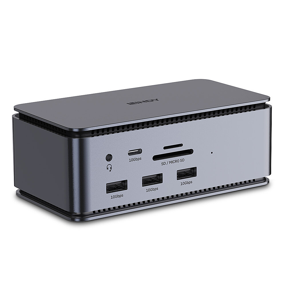DST-PRO USB4 USB C LAPTOP DOCKING STATION
