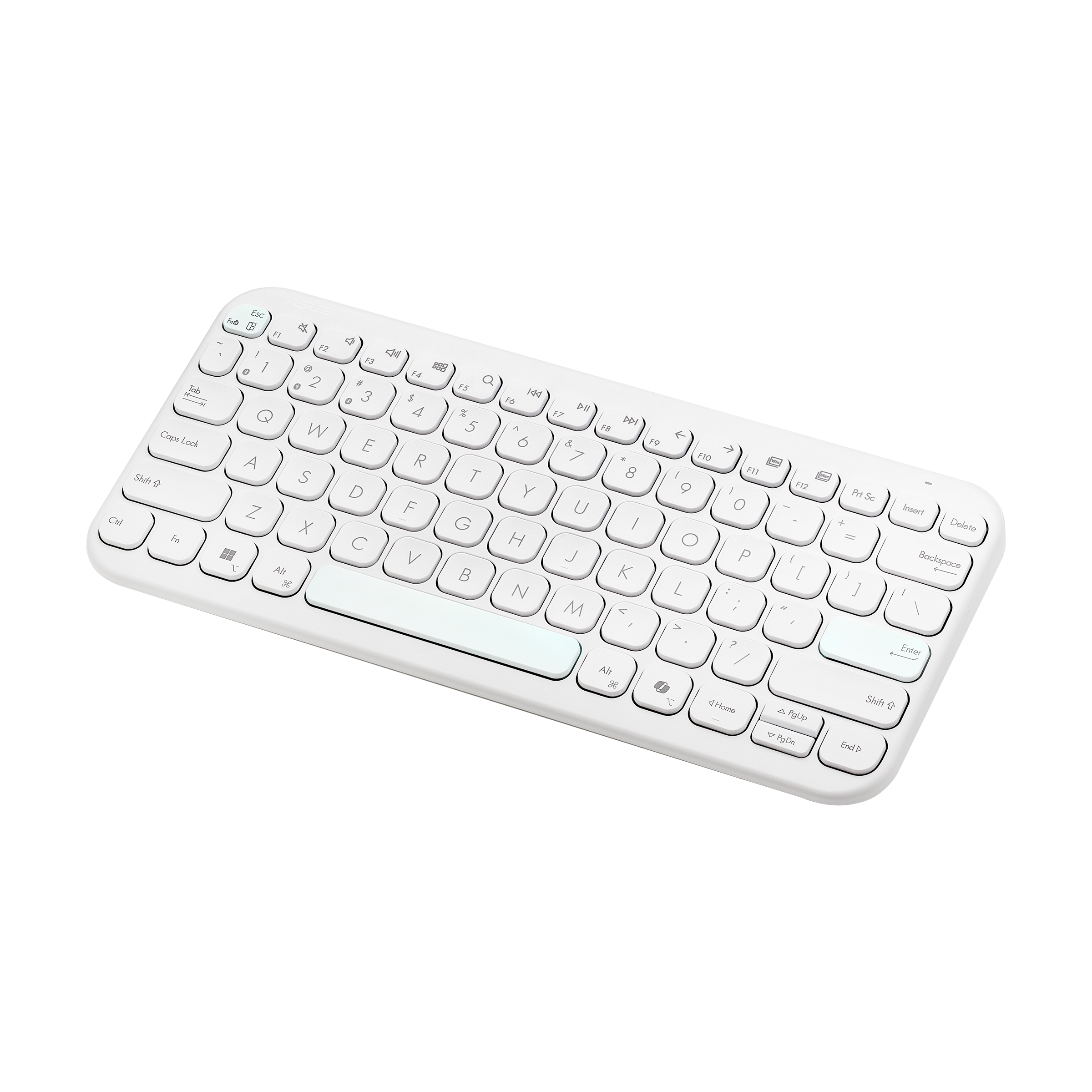 ASUS KW100 Marshmallow Tastatur weiß