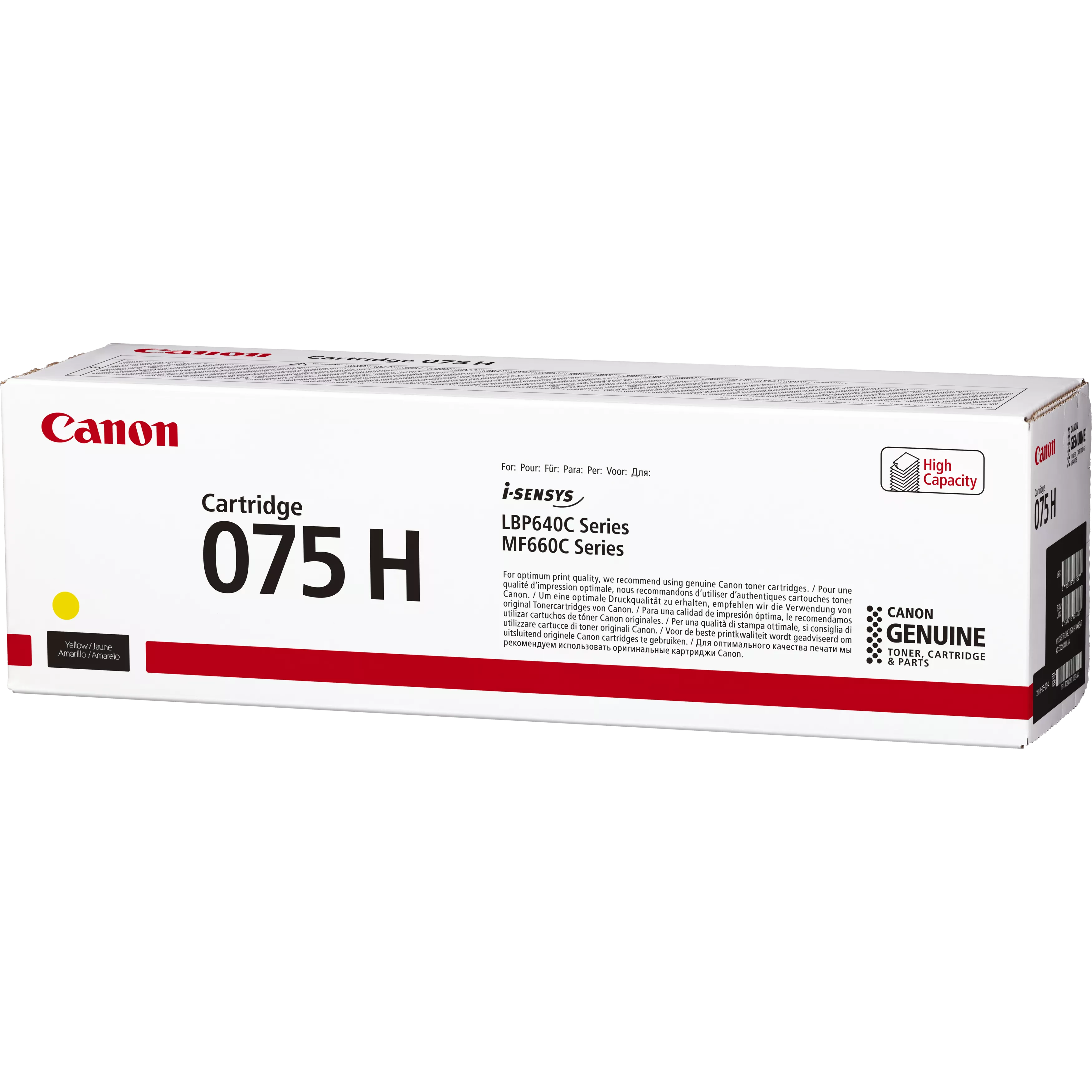 Toner Canon 075H Y yellow 2500 Seiten