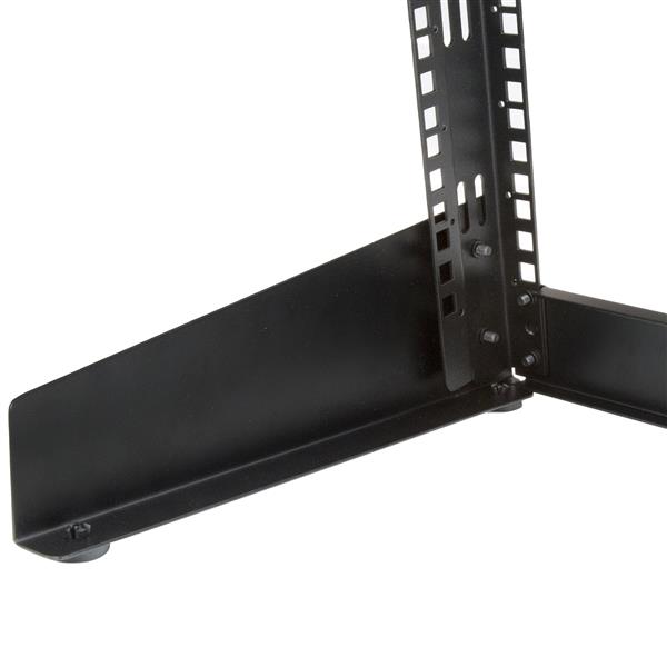 2-POST DESKTOP RACK - 8U 8U OPEN FRAME RACK CABINET - 8U