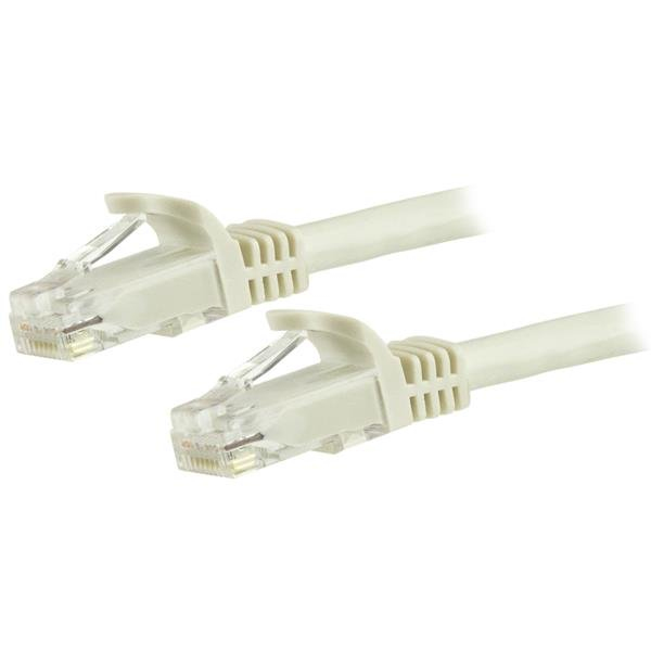 3M WHITE CAT6 PATCH CABLE .