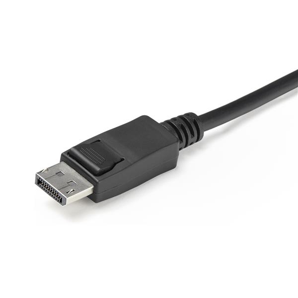 STARTECH.COM SV211DPUA4K 2 Port USB 4K60Hz DisplayPort KVM Switch with 4 ft. Built-In Cables - OS Ind. - Support for 3.5mm Audio