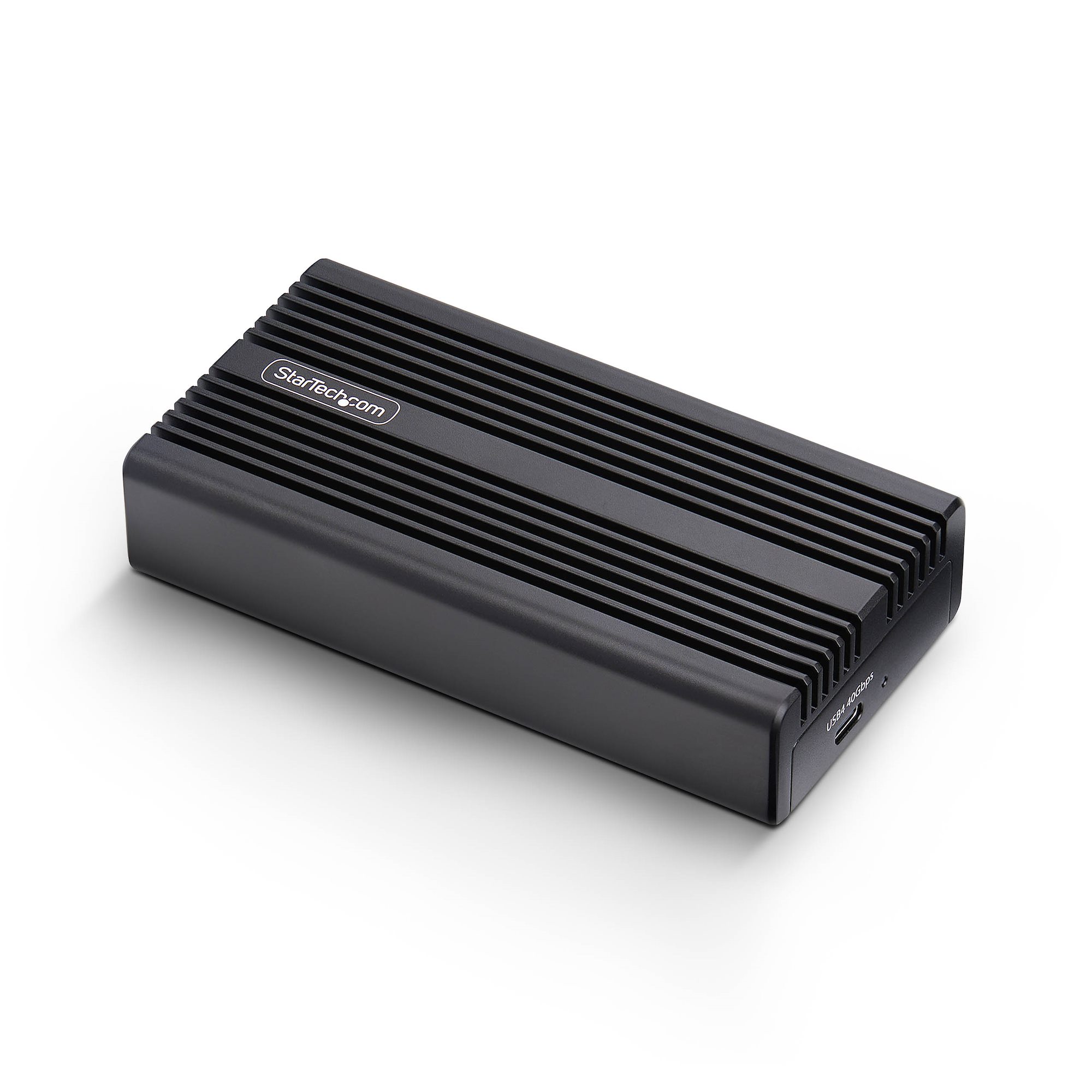 STARTECH.COM USB4m.2 NVMe Gehäuse 40Gbps Externes USB-C Thunderbolt NVMe SSD Gehäuse Aluminium-Kuhlkörpergehäuse B+M und M-Key