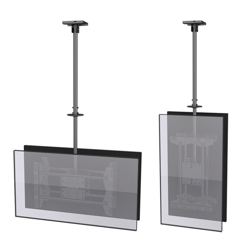 Equip Deckenhalterung 32-75/2TFT 60Kg Rücken->Rücken sw lite Retail