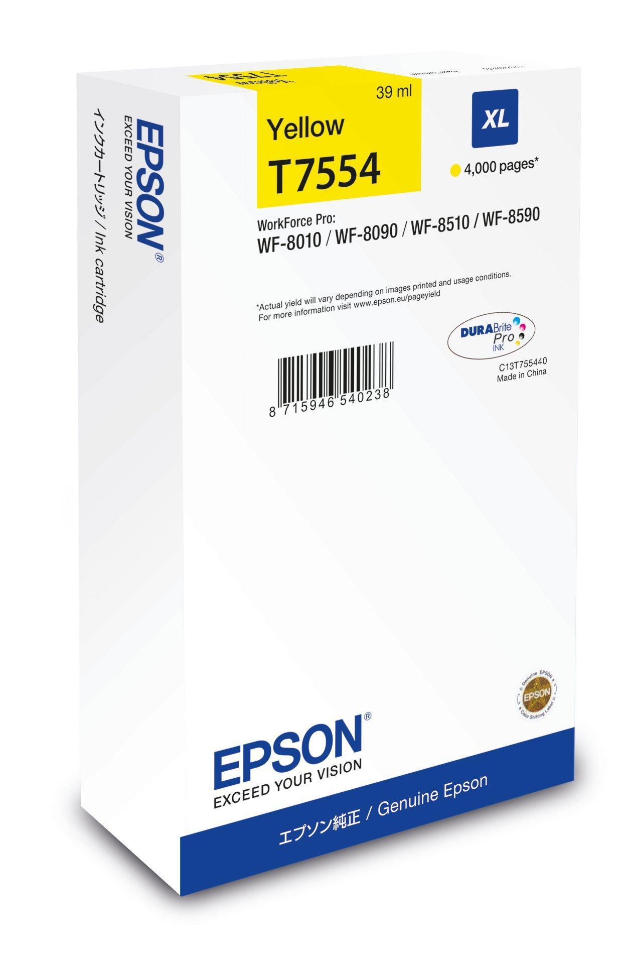 EPSON T7554XL gelb Druckerpatrone