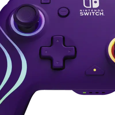 PDP Controller Afterglow Wave wireless purple Switch