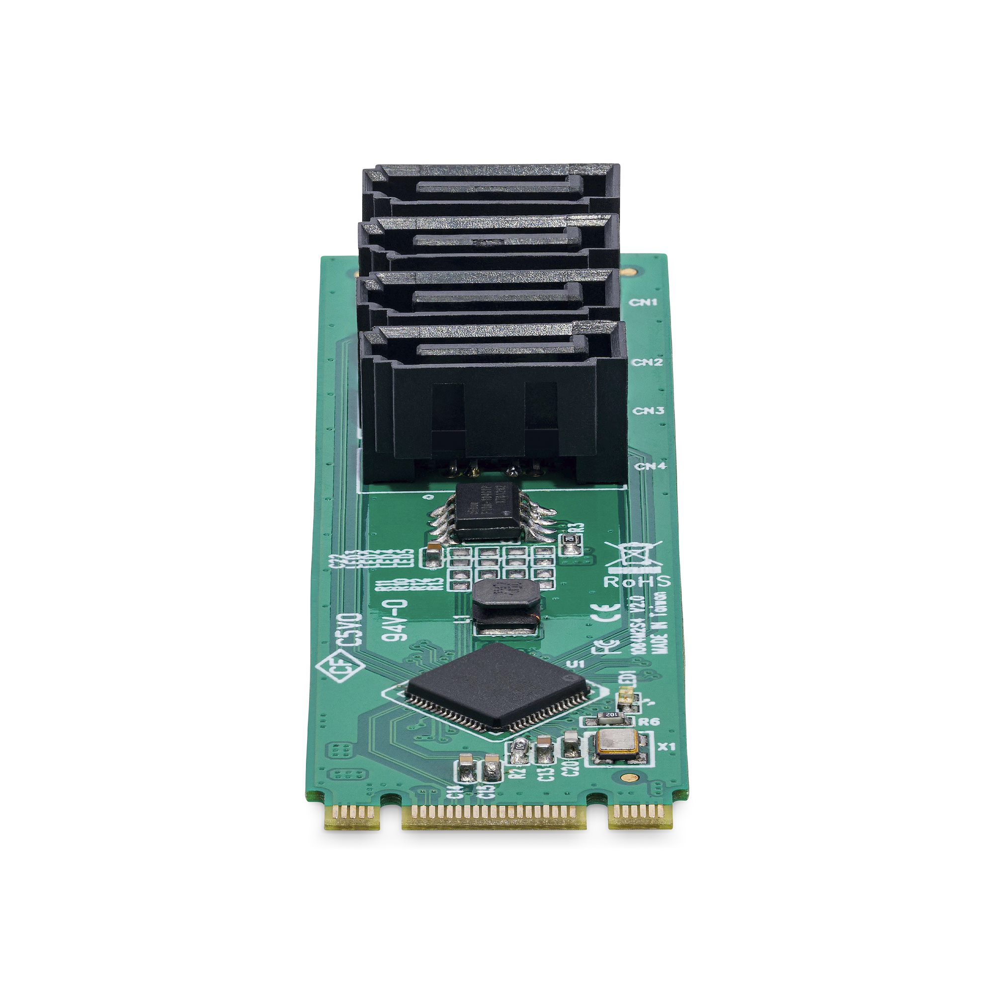 4-PORT M.2 TO SATA ADAPTER M.2 PCIE 3.0 TO SATA EXPANSION C