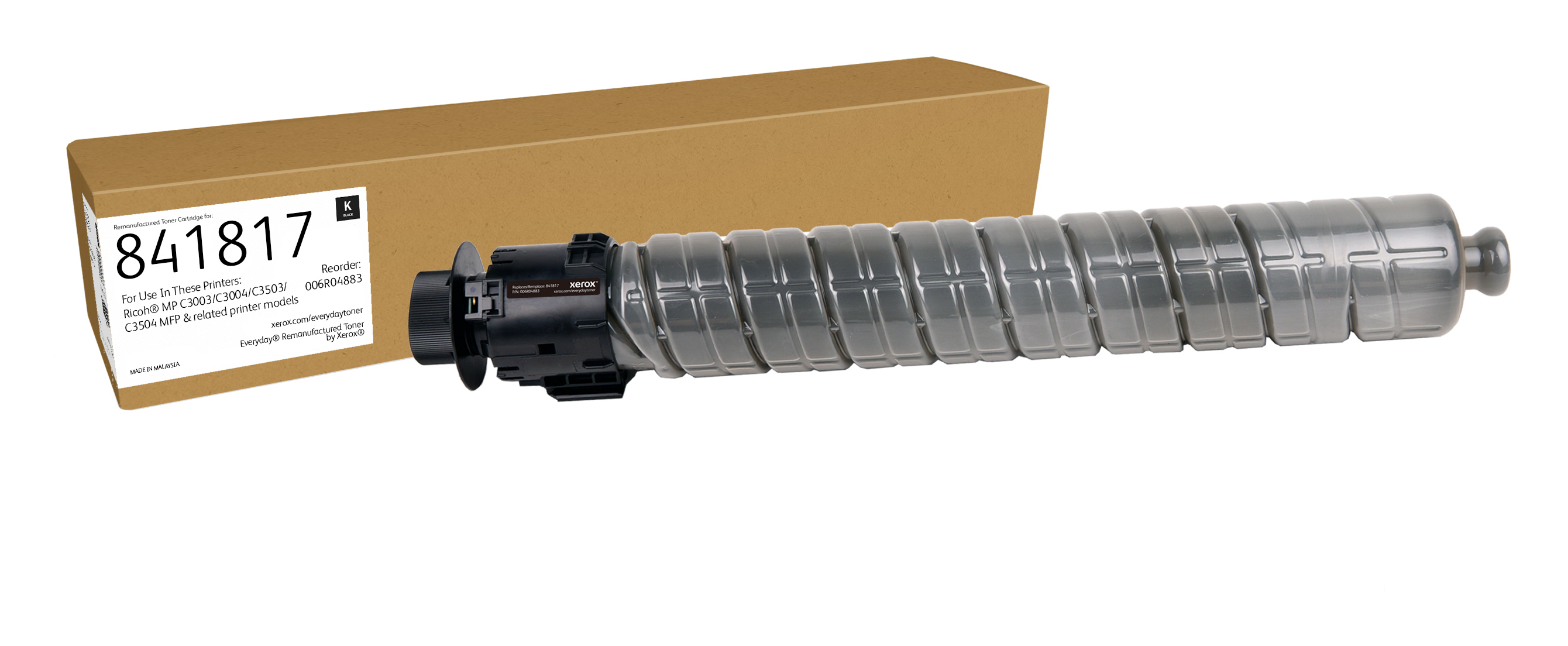 EVERYDAY REMANUFACTURED TONER BLACK REPL. RICOH 841817