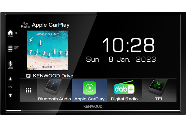 Kenwood DMX7722DABS /2DIN/Wireless CarPlay & Android Auto