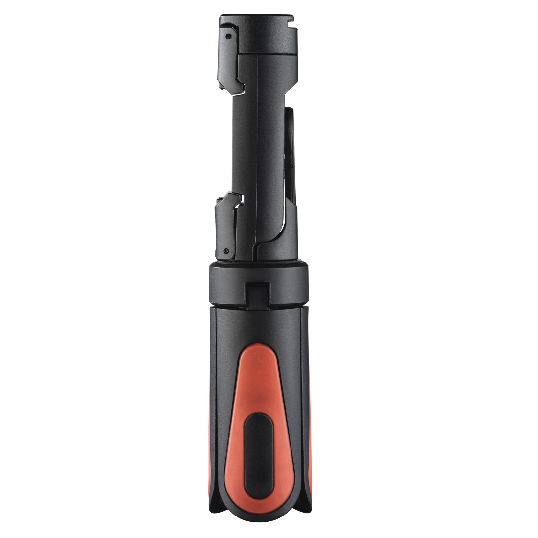 hama Pocket II Rotation Ministativ für Smartphones schwarz, rot