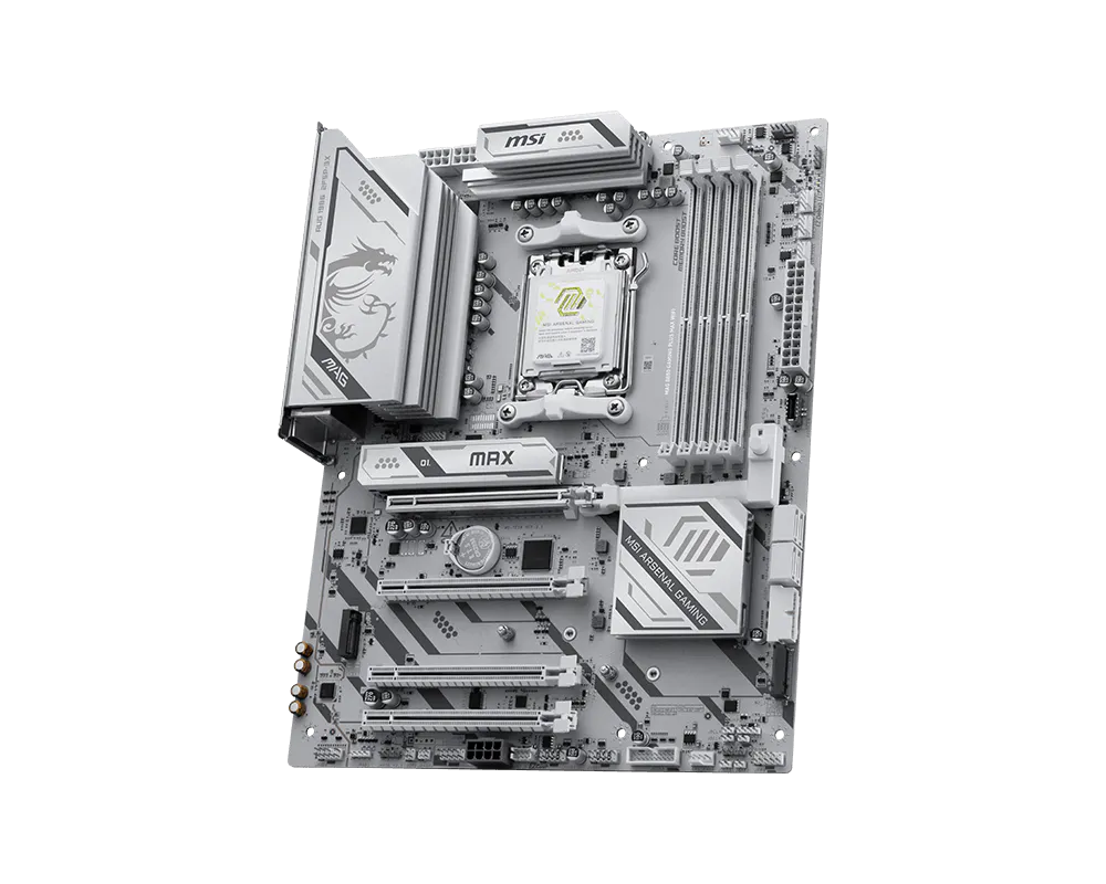 MSI MAG B850 GAMING PLUS MAX WIFI AM5 MB 4xDDR5 4xSATA 3xM.2