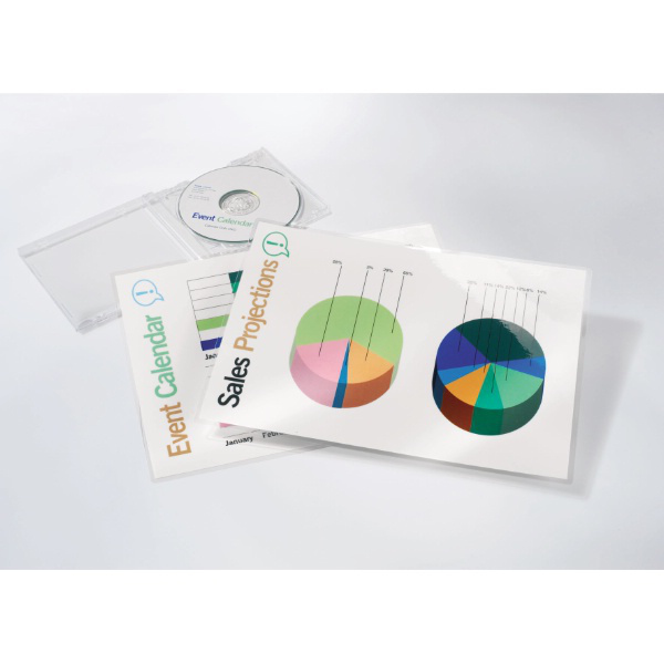 GBC Laminierfolien glänzend für A4 175 micron, 100 St.