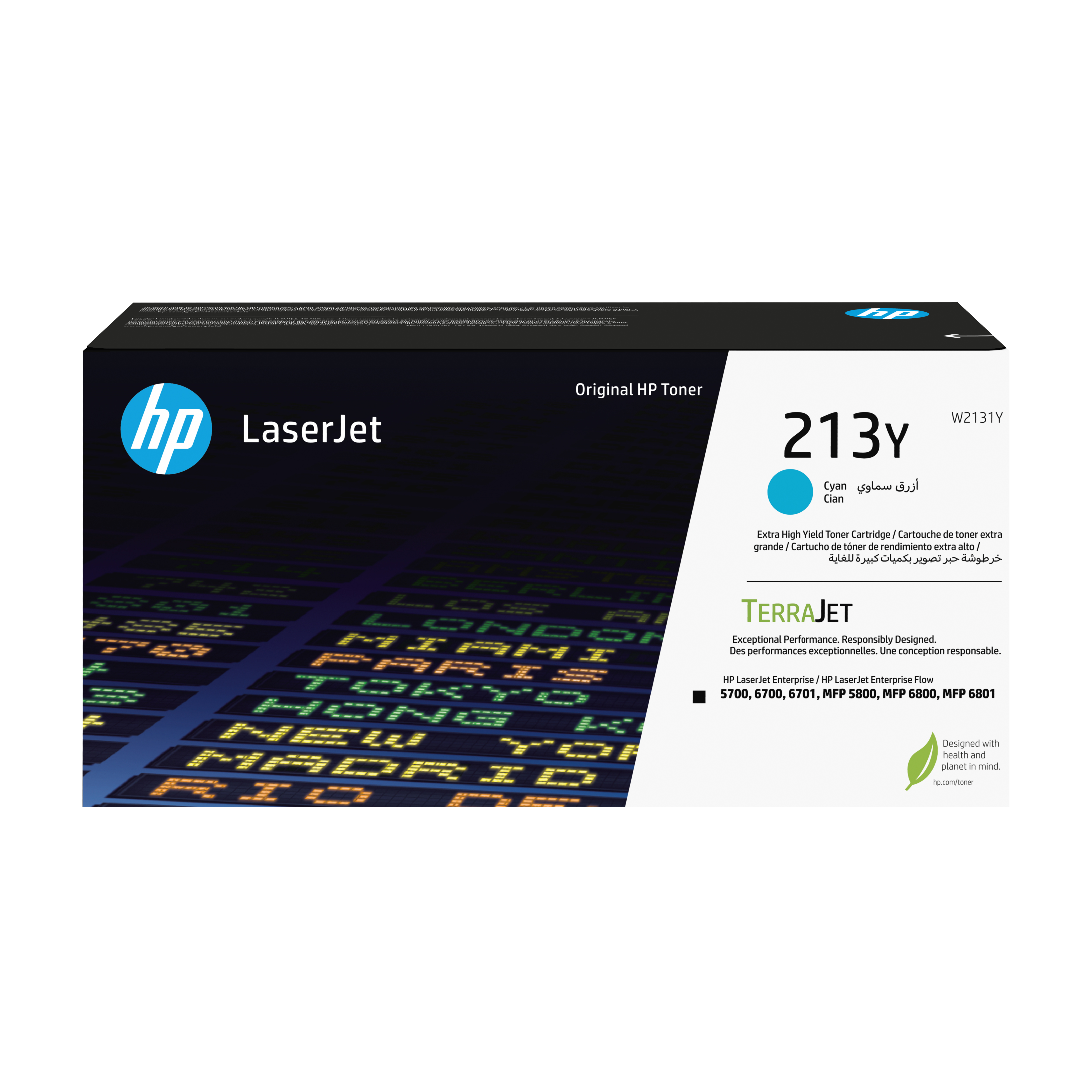 HP 213Y (W2131Y) cyan Tonerkartusche