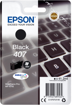 EPSON 407 / T07U1 (Tastatur) schwarz Druckerpatrone