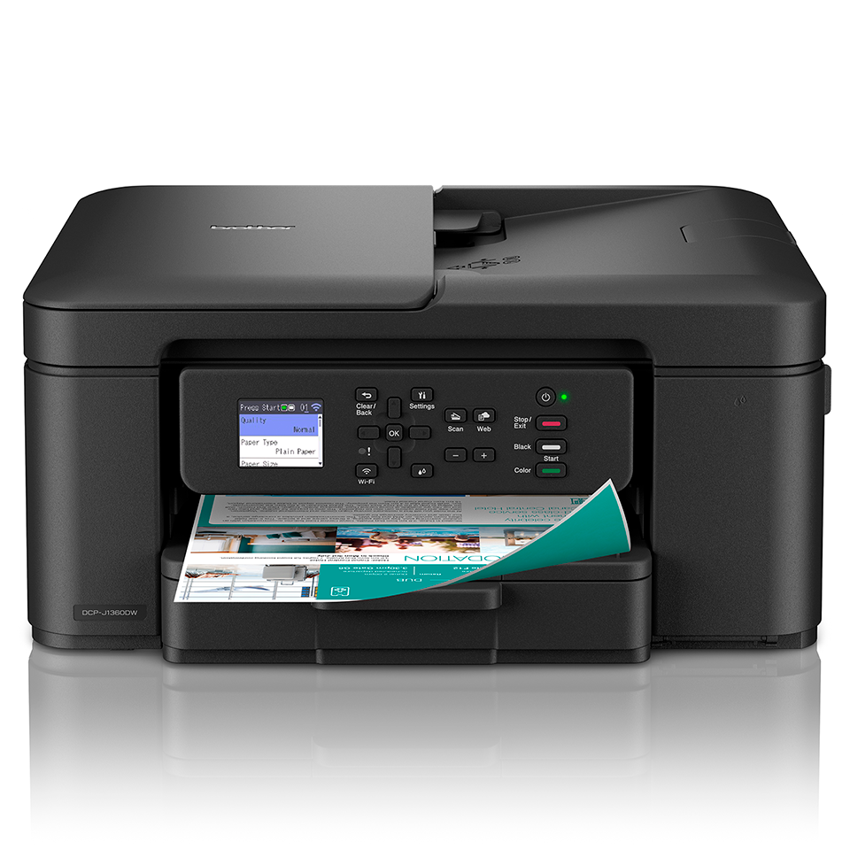 brother DCP-J1360DW 3 in 1 Tintenstrahl-Multifunktionsdrucker schwarz